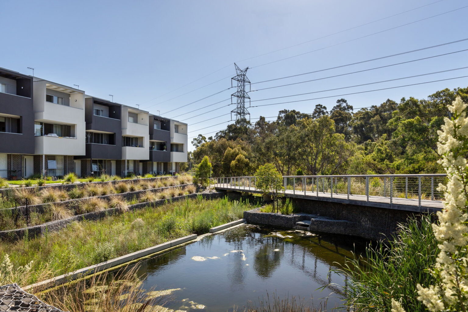 Medium desity housing at coburg hills estate