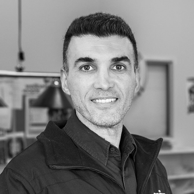 Albury / Wodonga survey technician Reza Jamshidnejad.